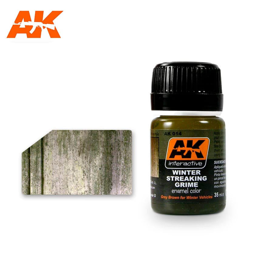 AK Interactive Streaking Grime - Winter Vehicles AK014